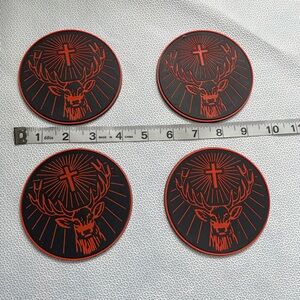 Set of 4 Jäegermeister Coasters
